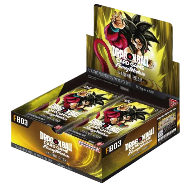 Dragon Ball Super Fusion World Raging Roar FB03 - Display (ENGLISCH)