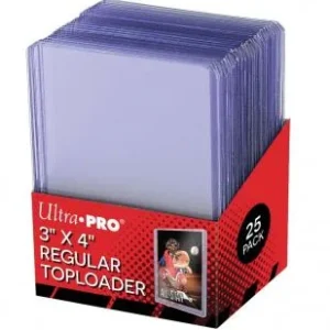 Ultra Pro Regular Toploader 3x4" (25 ct.)