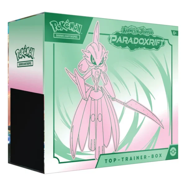 Karmesin & Purpur Paradoxrift Top Trainer Box Eisenkrieger (DEUTSCH)