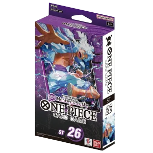 One Piece - Starter Deck: Purple Black Monkey.D.Luffy – ST-26 – EN