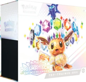 Karmesin & Purpur Prismatische Entwicklungen Top Trainer Box (DEUTSCH)