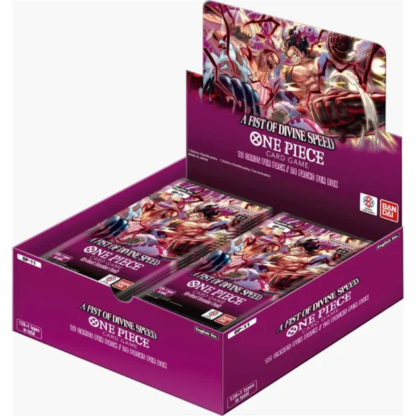 One Piece Card Game - A Fist of Divine Speed Booster Box OP-11 (ENGLISCH)