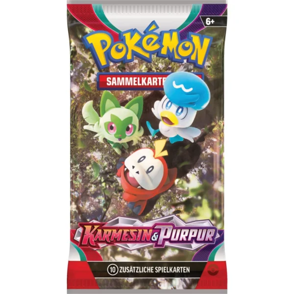 Pokemon Karmesin & Purpur SV1DE Booster (DEUTSCH)