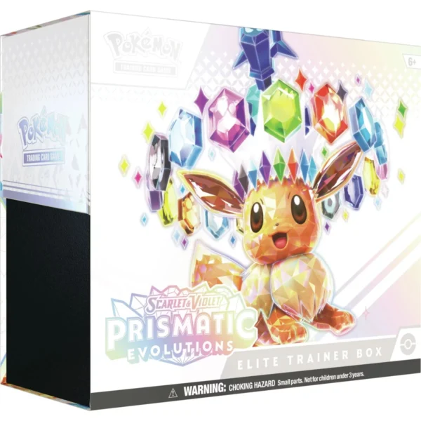 Karmesin & Purpur Prismatische Entwicklungen Top Trainer Box (ENGLISCH)