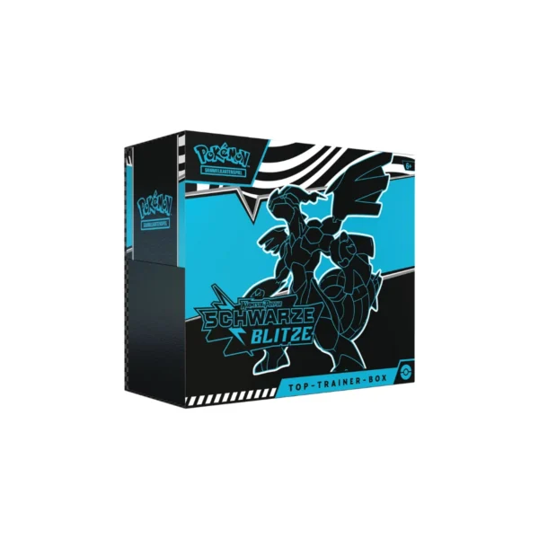 Karmesin & Purpur Schwarze Blitze Top Trainer Box (deutsch)